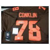 JACK CONKLIN SIGNED AUTO JERSEY BECKETT COA