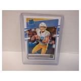 2020 PANINI DONRUSS #303 JUSTIN HERBERT RR