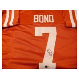 ISIAH BOND SIGNED AUTO JERSEY BECKETT COA
