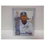 1999 TEAM BEST SIGNED AUTO C.C. SABATHIA