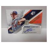2006 UPPER DECK #113 JUSTIN VERLANDER SIGNED AUTO