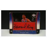 2004 UPPER DECK SP BERNARD KING AUTO / LOW GRADE
