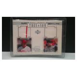 2001 UD THEN & NOW DUAL RELIC CURT SCHILLING