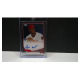 2013 TOPPS CHROME ALFREDO MARTE AUTO RC # 189