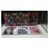 LOT OF 7 ASSORTED FOOTBALL ROOKIE CARDS SEE PICS