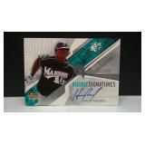 2006 UD SPX HANLEY RAMIREZ AUTO RELIC # 301 OF 659