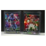 LOT OF 2 BOWMANS BEST FOOTBALL STARS REFRACTORS