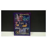 2024 TOPPS PURPLE SPARKLE JACKSON CHOURIO RC #/799