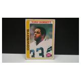 1978 TOPPS TONY DORSETT RC # 315 / LOW GRADE