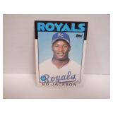 1986 TOPPS TRADED BO JACKSON #50T ROOKIE