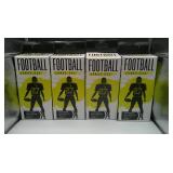 LOT OF 4 SEALED FOOTBALL JUMBO BOX / SEE PICS