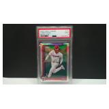 2025 TOPPS CHROME REFRACTOR JAMES WOOD PSA 9