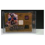 2009 UD SP WM ELI MANNING RELIC # 100 / 249