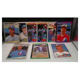LOT OF 9 ASSORTED RANDY JOHNSON ROOKIE CARDS