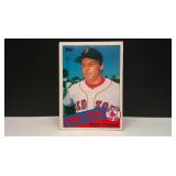 1985 TOPPS ROGER CLEMENS RC / 2 SOFT CORNERS