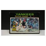 1971 TOPPS THURMAN MUNSON ROOKIE CUP # 5