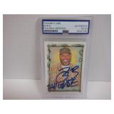 BUN B SIGNED AUTO CARD. PSA