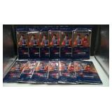 LOT OF 12 HOOPS BASKETBALL 5 CARD PACKS