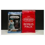 2021 PRIZM BASEBALL PACK 12 CARDS W/ BONUS PACK