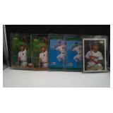 LOT OF 5 ASSORTED DEREK JETER TOP PROSPECT CARDS