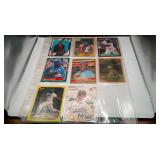 LOT OF 140 ASSORTED BO JACKSON CARDS / SEE PICS