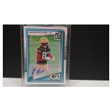 2025 DONRUSS SAVION WILLIAMS RC AUTO # # 143 / 199