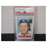 1996 TOPPS MANTLE #17 MICKEY MANTLE PSA 8