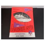 11/3/1956 OHIO STATE - NORTHWESTERN PROGRAM