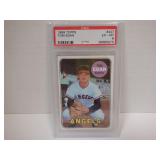 1969 TOPPS #407 TOM EGAN PSA 6