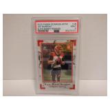 2020 PANINI DONRUSS OPTIC #JB JOE BURROW RC PSA 9