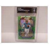 2021 PANINI PRIZM #344 TRAVIS ETIENNE JR RC GREEN