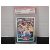 1989 SCORE TRADED #106T JOEY BELLE RC PSA 9