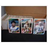 1984 TOPPS FOOTBALL CARDS