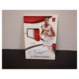 2015 PANINI #343 D'ANGELO RUSSELL SIGNED AUTO