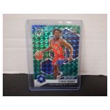 2020-21 PANINI MOSAIC #263 TYRESE MAXEY RC GREEN/