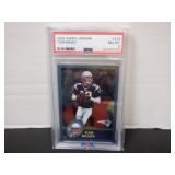 2003 TOPPS CHROME #124 TOM BRADY PSA 8