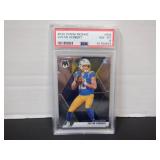 2020 PANINI MOSAIC #204 JUSTIN HERBERT RC PSA 8