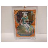 2021 PANINI PRIZM #338 JAYLEN WADDLE RC ORANGE