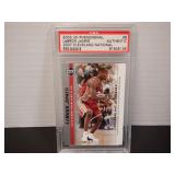 2003 UPPER DECK #8 LEBRON JAMES RC PSA