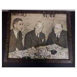 MULTI SIGNED 1930'S BASEBALL EVENT ORIGINAL PHOTO