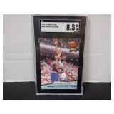1992-93 FLEER ULTRA #328 SHAQUILLE O'NEAL SGC 8.5