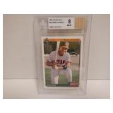 1992 UPPER DECK #63 MANNY RAMIREZ GAME USED BAT