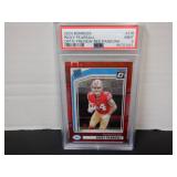 2024 DONRUSS #318 RICKEY PEARSALL RR RED PRIZM PSA