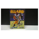 1992 SKYBOX HENRY ELLARD AUTO / NO COA
