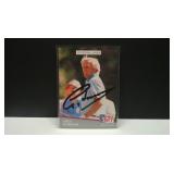 1991 PGA PROSET GREG NORMAN AUTO / NO COA