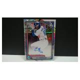 2024 BOWMAN CHROME SPARKLE EMIL MORALES AUTO #/100