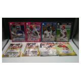 LOT OF 8 ASSORTED FOOTBALL AUTOs