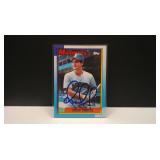 1990 TOPPS OMAR VIZQUEL AUTO RC / NO COA