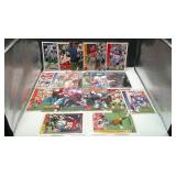 LOT OF 20 ASSORTED FOOTBALL IN PERSON AUTOS