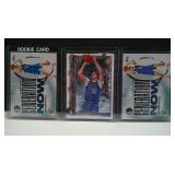 LOT OF 3 ASSORTED TOPPS COOPER FLAGG RCs SEE PIC